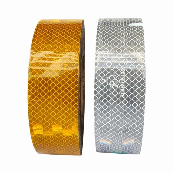 Buy cheap Metal Aluminized ECE Reflective Tape Red Yellow White For Trailer from wholesalers