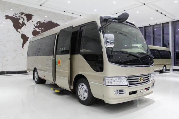Toyota Coaster 8 Seater Tourist Bus Business Reception Bus Gasoline Rear Drive 4