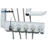 Buy cheap 4 Holes Ceramic Spittoon Height 860mm Dental Chair Unit from wholesalers
