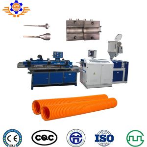 Buy cheap HDPE PP Corrugated Pipe Machine Single Wall Plastic Production Line 63MM from wholesalers