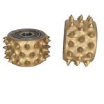 45 Tooth Roller Diamond Bush Hammer Tools For Stone Lychee Surface