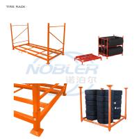 Buy cheap Transport Warehouse Industrial Stack Metal Tire Rack Detachable Powder Coated 60 product