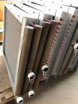 Industrial Air Cooled Finned Coil Heat Exchanger Tube Galvanized Plate