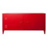 Buy cheap Red Metal Wall dustproof TV Hall Cabinet Design from wholesalers