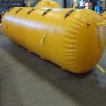 PVC Coated Polyester Fabric Inflatable Air Lift Bag Cylindrical Underwater