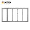 Buy cheap 3 Paneled Aluminum Collapsible Folding Patio Doors Thermal Break Custom from wholesalers