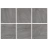 Buy cheap Dark Grey Square Ceramic Floor Tiles Kitchen Bathroom Floor Tile 450 X 450 MM from wholesalers