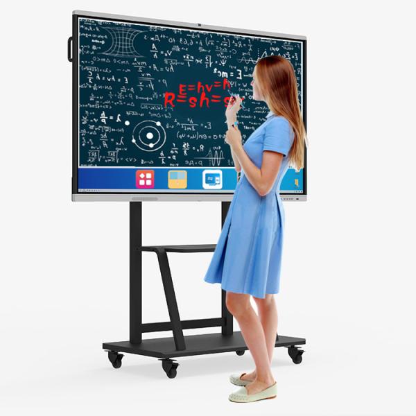 Buy cheap WIFI Bluetooth 75 Inch Smart Board Aluminum Edging Toughened Glass Material from wholesalers