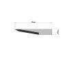 Buy cheap 50mm 8mm Tungsten Carbide Cutting Blade Heat Treatment Crop Cutter from wholesalers