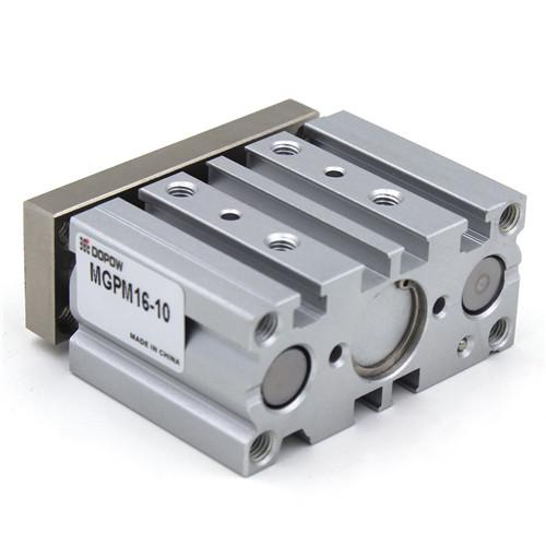 Buy cheap MGPM16-10 Guide Rod Pneumatic Cylinder , MGP SMC Compact Guided Cylinder from wholesalers