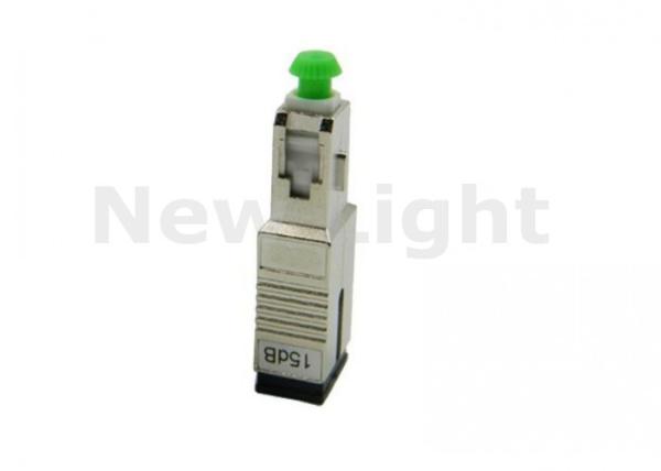 Buy cheap SC APC Female To Male 15 DB Attenuator , Single Mode Fiber Attenuator For Fiber Optic System from wholesalers