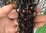 High Durability And Flexibility Chain Door Fly Screen 100% Aluminum Materials