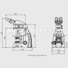 Buy cheap Infinity Plan LED Fluorescence Microscope 100X - 1000X A16.0907-BL from wholesalers