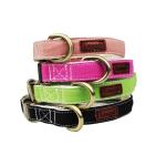 Adjustable Canvas Cotton Decorative Pet Dog Collars And Leashes Plaid