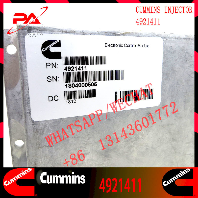 Machinery Diesel Engine Spare Parts ECM Electronic Control Module 4921411 for Cummins