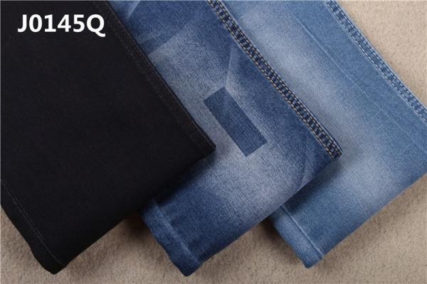 Buy cheap 10.5 Oz 62/63" Satin Weave Super Stretch Indigo Denim Fabric For Jeans from wholesalers