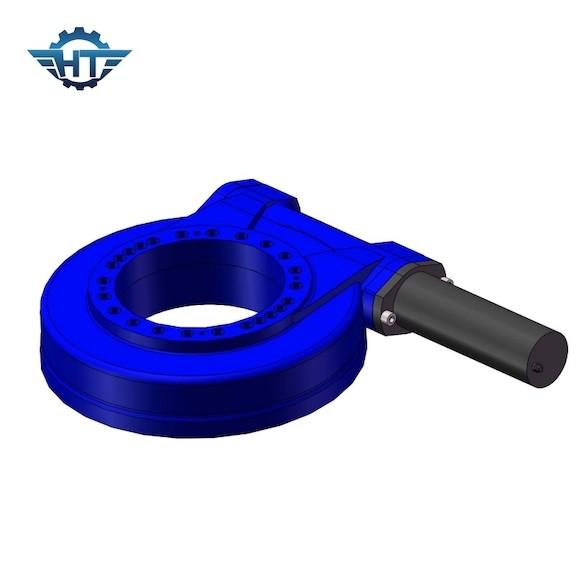 SE14 IP66 Slew Ring Drive Enclosed Simple Installation Electric Slew Drive For