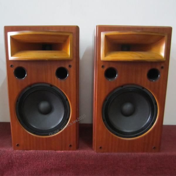 Buy cheap Best Sound Quality Wooden Finished Bookself Audio Speaker With Cover For Cinema Room from wholesalers