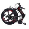 Buy cheap 26 inch Rear Hub Motor 24 Speed Mountain Electric Bike With Double Disc Brake 48V 350W from wholesalers