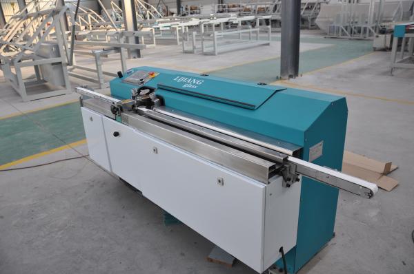 Buy cheap Automatic Butyl Extruder Machine For Coating Aluminum Spacer In Blue And White from wholesalers