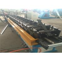 Buy cheap 7 Rolls Door Frame Roll Forming Machine , 20m/ min Steel Door Frame Machinery product