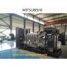 Buy cheap 4 Stroke Cycle MITSUBISHI Diesel Generator With Strong Hoisting Structure 600KW / 750KVA from wholesalers