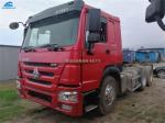 Sinotruck Used Tractor Trucks 10 Wheel 50 Tons 2014 Year With Short Mileage