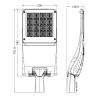 Buy cheap Dualrays S4 Series 30W Cast Aluminum Outdoor LED Street Light with 5 Years Warranty from wholesalers