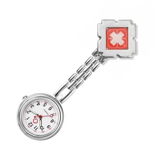 FOB Red Cross Nurse Watch Gift Student Luminous Pocket Watch Pocket Watch