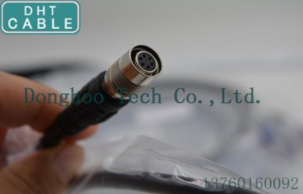 Buy cheap Industrial Grade Gigabit Ethernet Cable RJ45 To Hirose 6 Pin High Speed Transmission from wholesalers