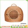 Buy cheap Wicker pet basket willow dog house wicker cat bed M size with mat from wholesalers