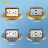 Buy cheap Pop Up Round Floor Box Brass Plate Tamper Resistant Electrical Cold Rolled Steel from wholesalers