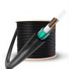 Buy cheap OUTDOOR SINGLEMODE OVERHEAD ARMORED FIBRE OPTICAL CABLE GYXTW 2 6 8 12 CORE FIBER OPTIC CABLE from wholesalers