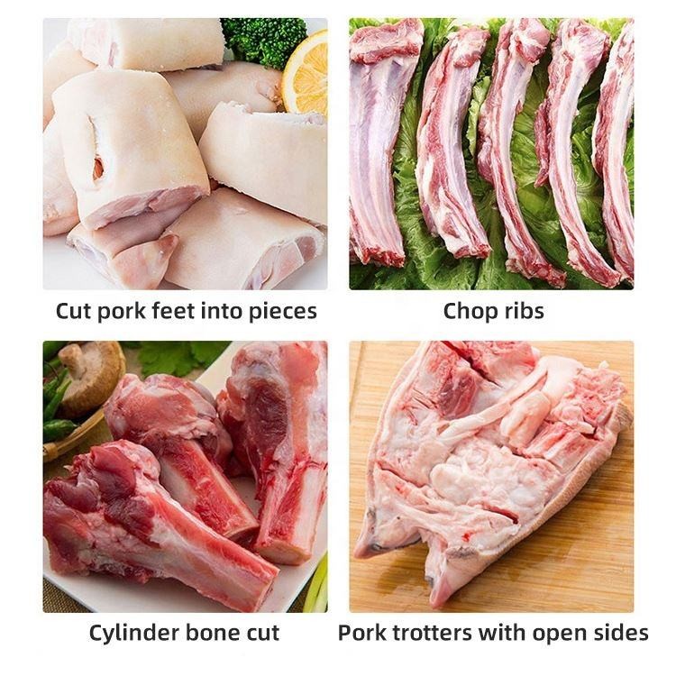 Cr12MoV Poultry Meat Processing Cutter blade industrial For Duck Cutting Machine