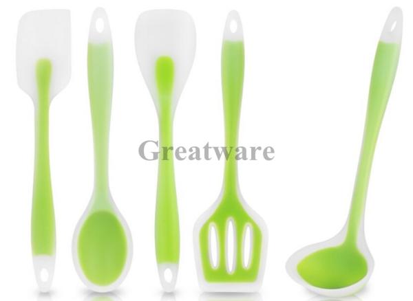 Buy cheap 5-Piece Heat-Resistant Silicone Cooking Utensil Set from wholesalers