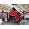 Buy cheap 3 Seats 1.0Mpa 1800L/Min Fire Equipment Truck 7m Suction Depth from wholesalers