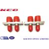 Buy cheap Hybrid Chanel Fiber Optic Adapters , Fc Fiber Connector Accurate External Size from wholesalers