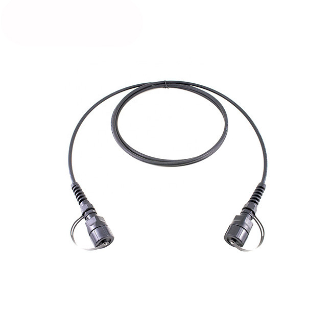 FTTA ODVA IP67 Connector Waterproof MPO LC SC Fiber Optic Patch Cord