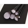Buy cheap Face Makeup Brushes Set Collection With Black Copper Ferrule Birch Wooden Handles from wholesalers