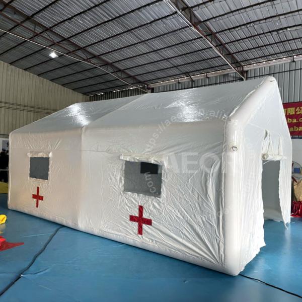 Buy cheap Outdoor Medical Inflatable Tent Removable Airtight Inflatable White Tent from wholesalers