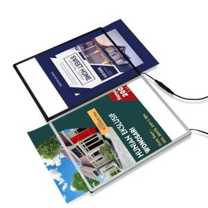 Wholesale CE RoHS Advertising Light Boxes LED Light Hospitality Venue Illuminated Light Box from china suppliers