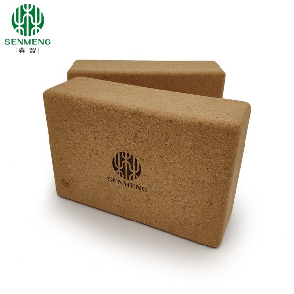 Buy cheap Organic and Durable Custom Eco-Friendly Natural Non-Slip Cork Yoga Brick for a Hypoallergenic and Antifungal Practice from wholesalers