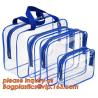 Buy cheap waterproof hanging toiletry bag for travel, Vinyl Transparent PVC Cosmetic Bag /Clear Toiletry Bag/PVC Travel Makeup Bag from wholesalers