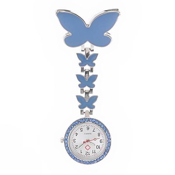 Buy cheap High-Quality Nurse Watch Butterfly Luminous Fashion Trend Chest Pocket Doctor Watch Hospital Gift Dropshipping from wholesalers