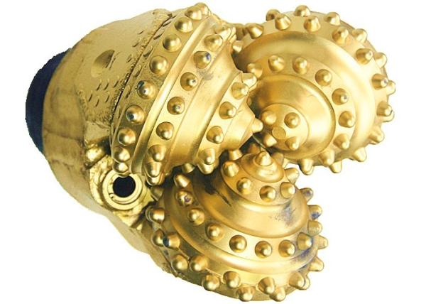 Customized Size Tricone Drill Bit Long Drilling Period For Cut Break / Crushed