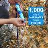 Buy cheap 1000L Portable Water Filter Straw Replacement ABS Emergency Preparedness from wholesalers