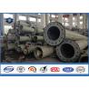 Buy cheap Hot Dip Galvanized Steel Electrical Substation Structure Pole with Flange from wholesalers