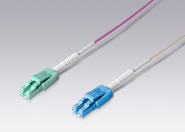 Buy cheap Fiber Optic Patch Cord Duplex LC Uniboot LSZH Jacket With ISO9001 Certifaction from wholesalers