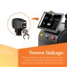 Buy cheap 1600W / 2000W 3 Wave Laser Machine Commercial Laser Hair Removal Machine from wholesalers