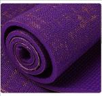 Ningbo Virson colourful 4mm eco high density pvc jute yoga mat